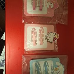 Hello Kitty Family Hairclips