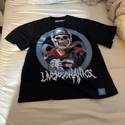 Black Graphic Tee Size Medium 