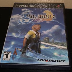 PlayStation 2 3 Video Game Ps2 PS3 Final Fantasy X 10