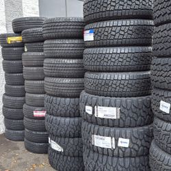 33x12.50R20 SET OF 4 TIRES WITH INSTALLATION WE DO FINANCE 