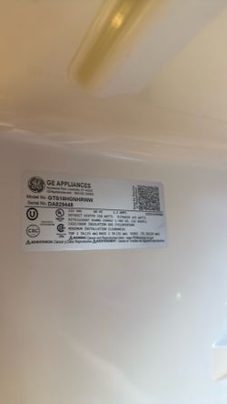 GE fridge