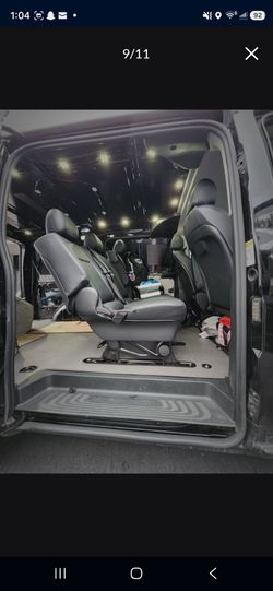 Mercedes-Benz metris 2+1 bench Seat