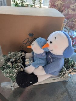 NIP! Avon Magical Winter Sleigh Ride Christmas Decor 