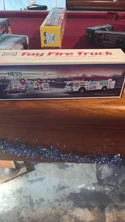 Hess Toy Fire Truck in Box