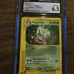 Pokemon Meganium Holo 6.5