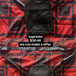 Supreme Shoulder Bag ( Black ) 