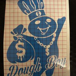 Dough Boy Decal Sticker 