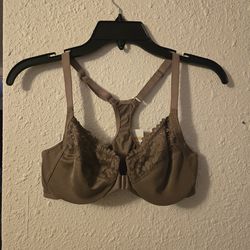 Delimira brown bra with adjustable straps 34B