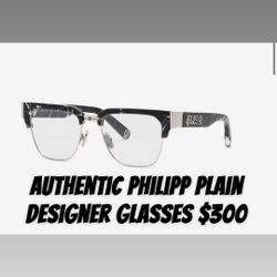 🔥 AUTHENTIC PHILIPP PLEIN DESIGNER GLASSES 🔥 💎 LIMITED EDITION – Bold, luxury streetwear style