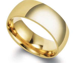 New 18 k yellow gold men’s wedding ring set engagement ring