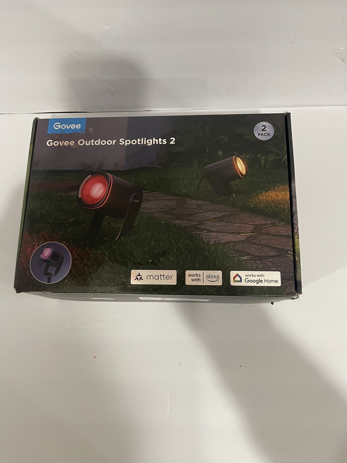 NEW Govee Outdoor Spot Lights 2, IP67 Landscape Lights H7093