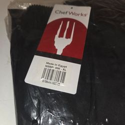 Two pairs Chefworks XL Black Pants