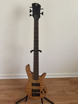 Spector 5-String Bass Guitar – Natural Finish – Great Condition