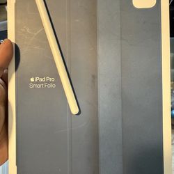 Smart Folio blue 11inch and gen 2 Apple Pencil