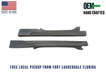 Side Skirt Set Pryor Style For Bentley Continental GT & GTC 2005-2009 USA Made