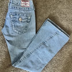 LOW RISE TRUE RELIGION JEANS