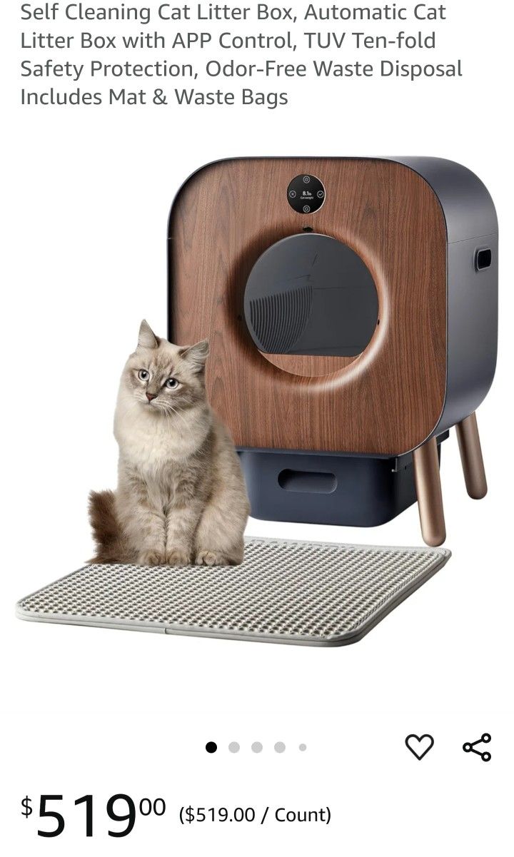 Self Cleaning Cat Litter Box