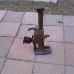 Antique DUFF BARRETT Railroad Jack