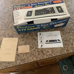 VINTAGE MODEL S4000 TV GAME