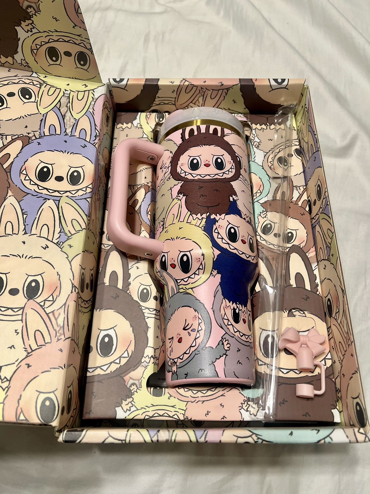 Labubu 40oz Stainless Steel tumbler 