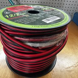 12/2 Low Voltage Landscape Lighting Copper Wire 12 Gauge 250Feet Oxygen-Free Copper Cable Wire 2 Conductor 12AWG 250FT Outdoor Direct Burial Electrica
