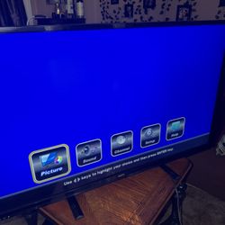 Sanyo DP50E84 50” LED HDTV 1080p HDMI Flat Screen TV Tested Working (Universal Remote Included)