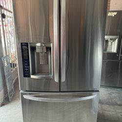🥶LG Refrigerator French Door Stainless Steel🥶