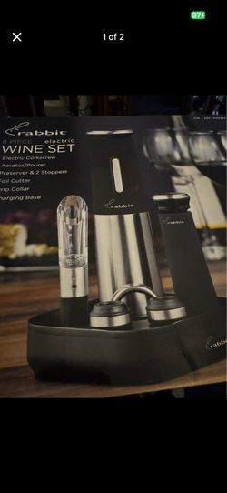 Rabbit Electric 8 Piece Wine Set