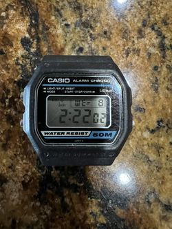 Rare Vintage Casio Watch W14 596