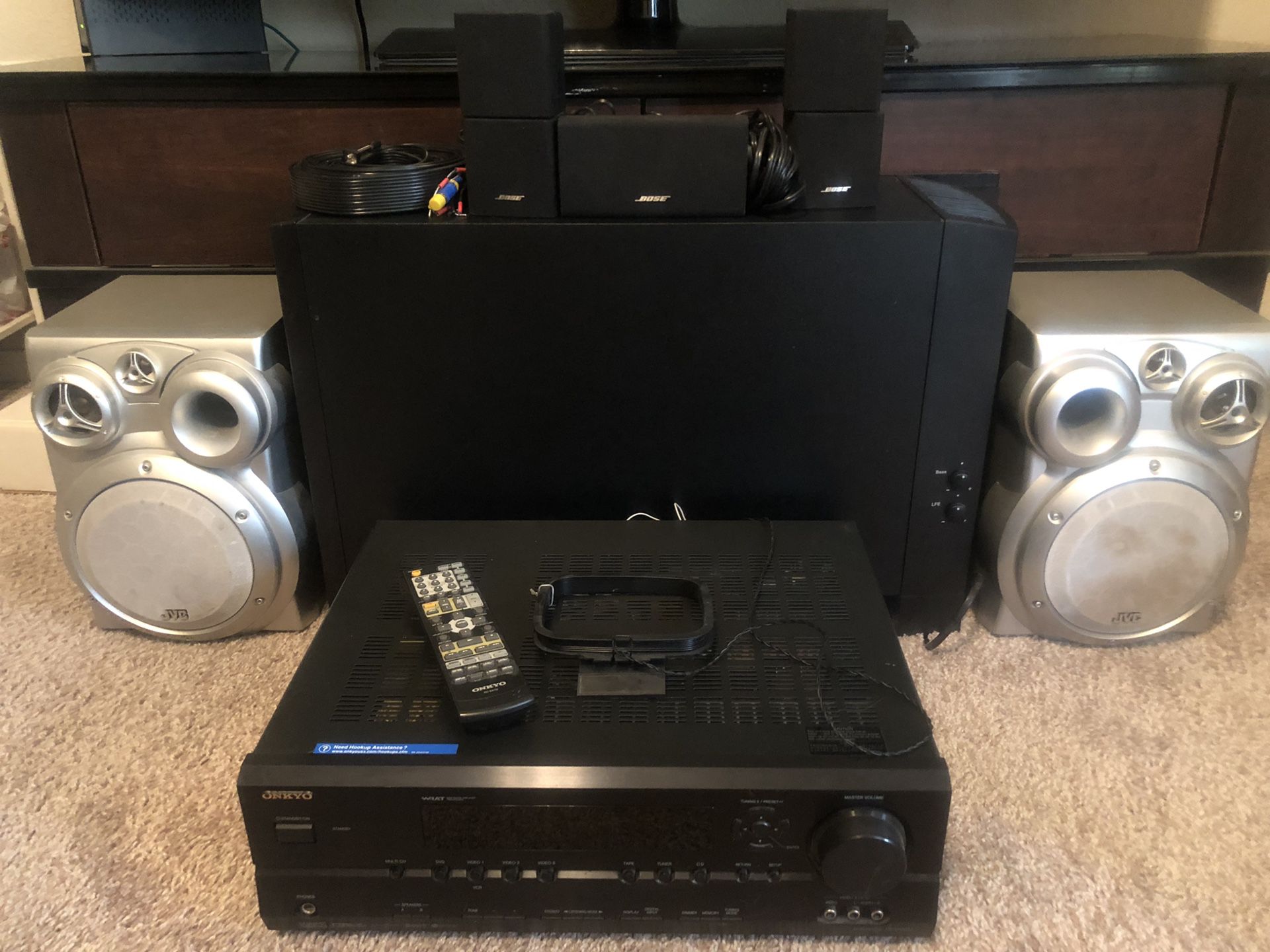 BOSE Acoustimass 10 IV Home Entertainment System with ONKYO Receiver