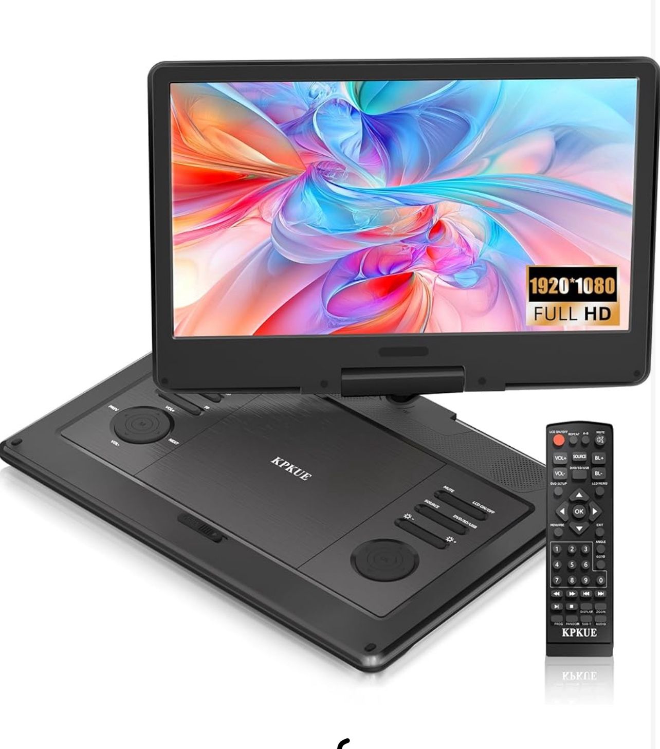 15.6" Portable DVD Player with 13.3" Swivel Screen(brand New)