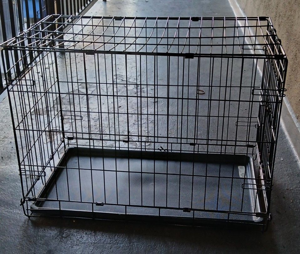 Small  Pet Cage  22 Inches High 19 Inches With  30 Inches Long 
