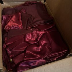 Burgundy Party Decor