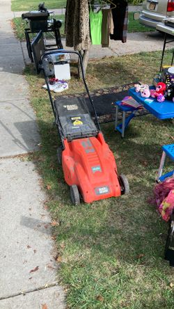 Corded Electric Black and Decker Lawnmower