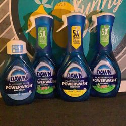 4-power Wash Dish Soap All For $16