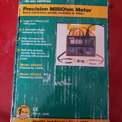 Precision MilliOhm Meter