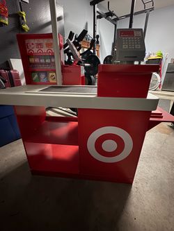 Target Kids Play Checkout Register- Red and White