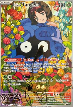 Erika's Tangela 218/217 Pokémon Card