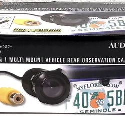 Audiovox CMOS2 - 5 IN 1 Multi-mount Rear Observation Camera - Black