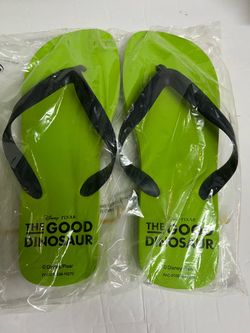 Disney Pixar The Good Dinosaur Flip Flops Lot of 10 NEW
