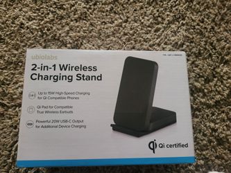 Ubiolabs 2-in-1 Wireless Charging Stand