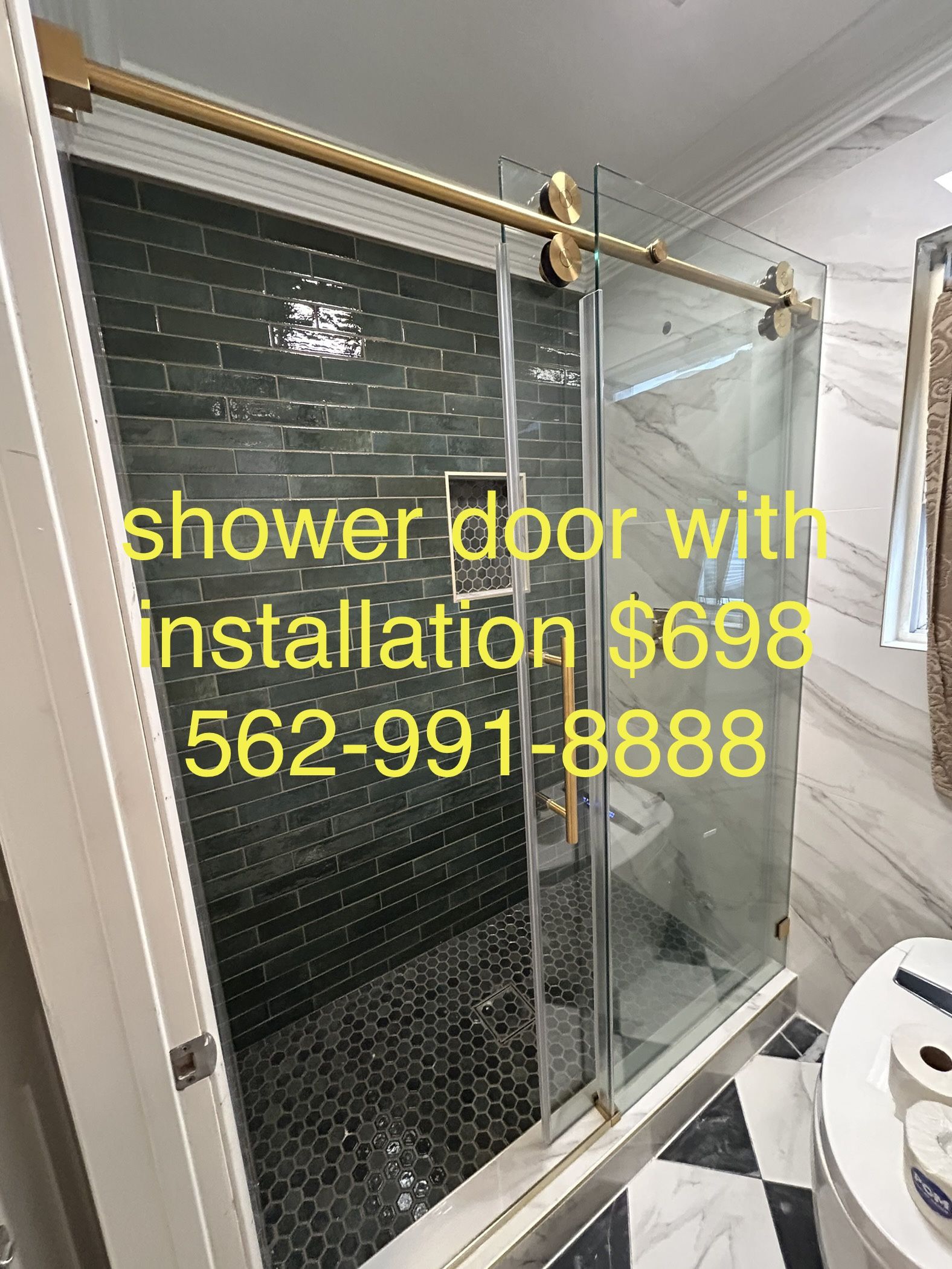 Shower Door Wholesale 3/8” Thickness Tempered Glass Business equipment