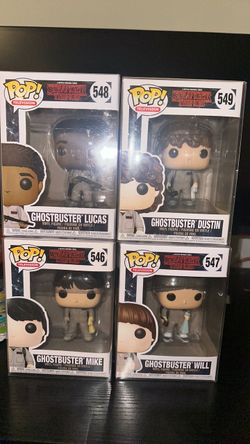 Funko Pop Stranger Things Ghostbusters Set of 4