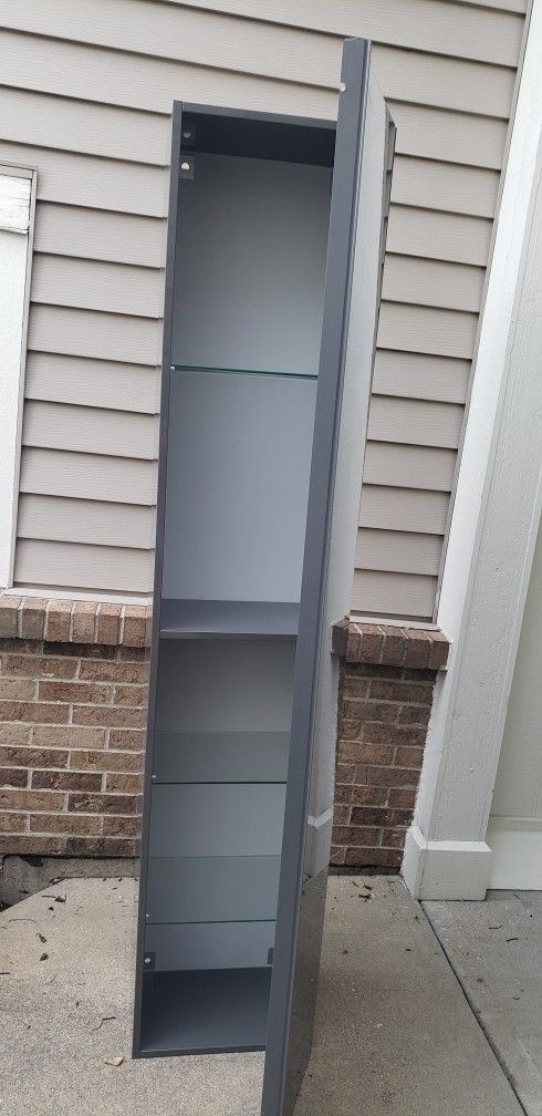 Ikea Tall 76in Cabinet With Adjustable Shelves
