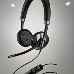 Plantronics Blackwire C725 USB Wired Headset With Active Noise Canceling