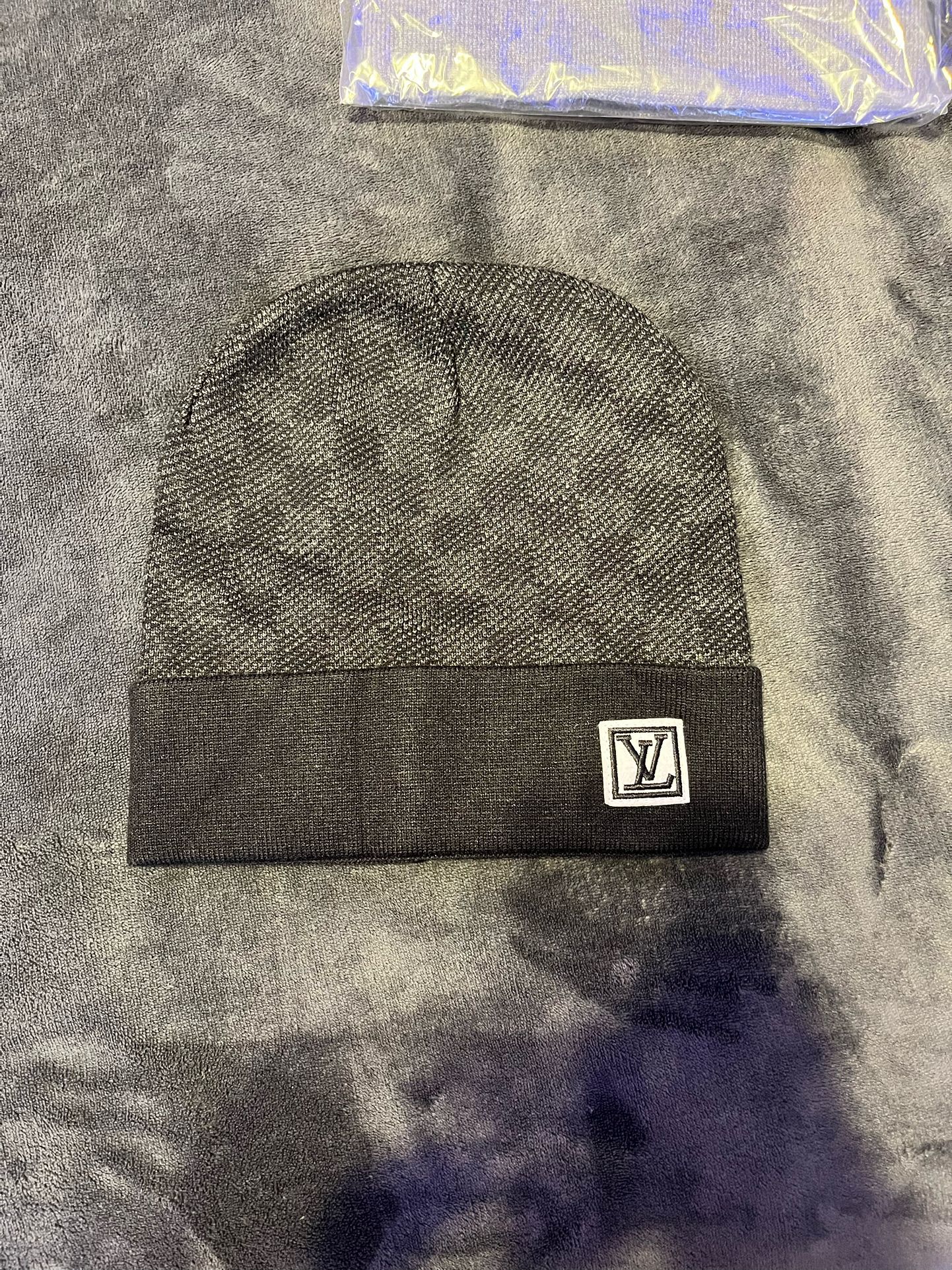 Black And White Lv Beanie 