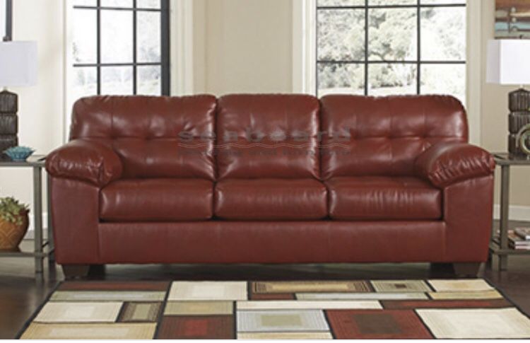 Brand New red sofa couch on sale