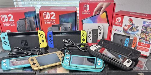 Holiday Sale! Gift Ready Nintendo Switch, Switch OLED, Switch Lite, Switch 2 - Prices Vary By Model