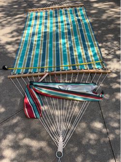 Hammock,54” wide,spreader bars,S.W.Arl