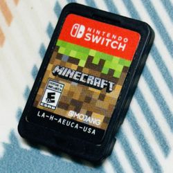 Minecraft for Nintendo Switch Tested Fast Shipping Adult Owned Cartridge Only C3